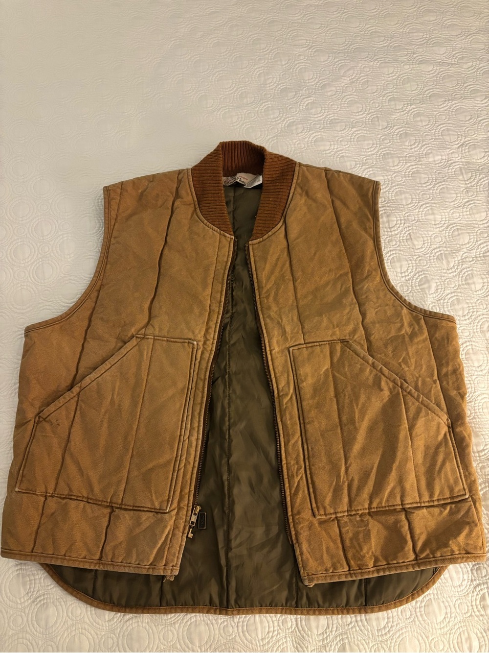 Vintage Walls Quilted Vest